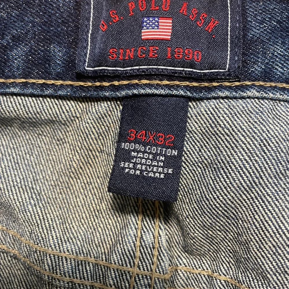 Vintage U.S. ASSN Men Relax, Fit Straight Loose Fit Jeans. Size 34W 32L $175.